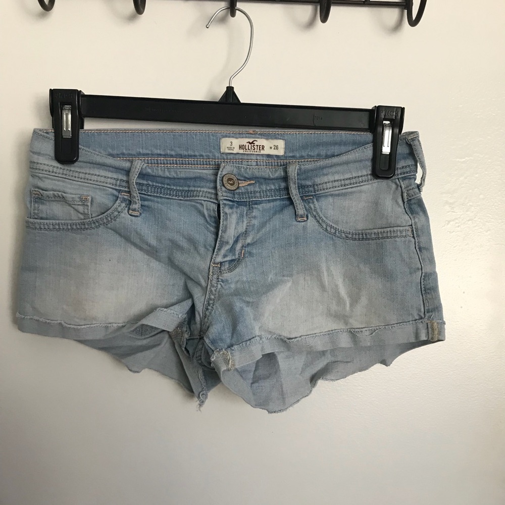 Hollister Low Rise Jean Shorts